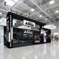 Customizable Aluminum Fabric Laminate Board PVC Sinatra Panel Variable Layout Display Exhibition Booth Equipment Trade Shows