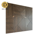 Dongstar European Design Waterproof 3D Panel Wall Decor with Embossed Texture and Fluted Design for Hotel Use 3D Model Design