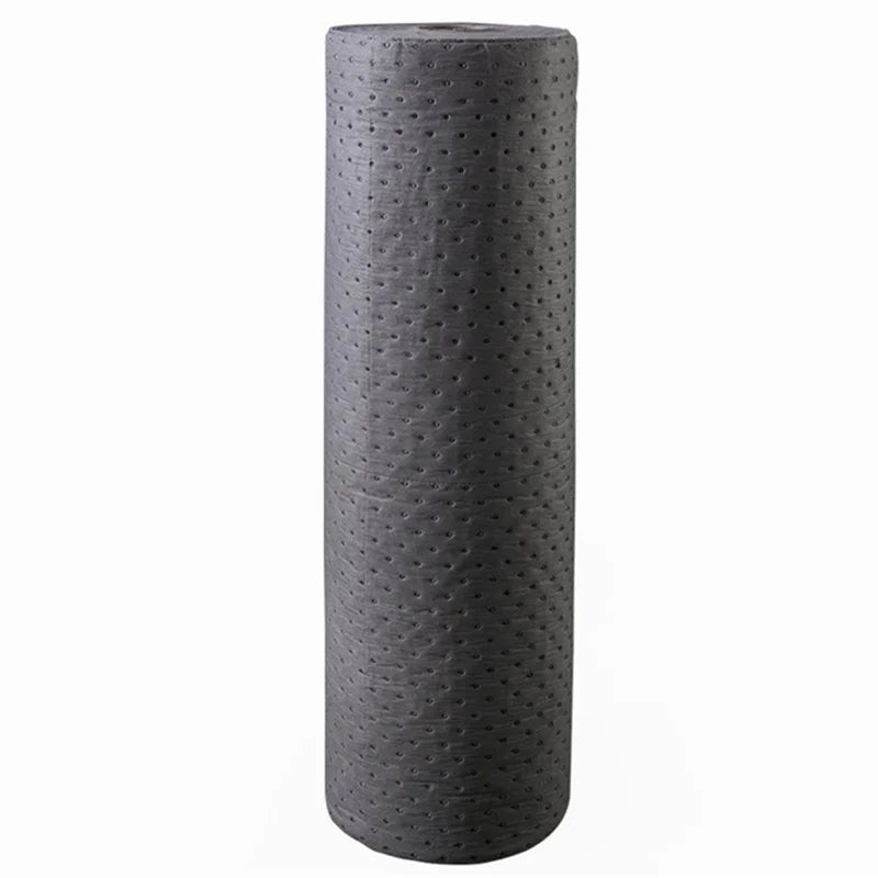 Oilspillpro Dimpled 80cm*50m Heavy Weight Tearable General Absorbent Mat Universal Roll Gua-R0300