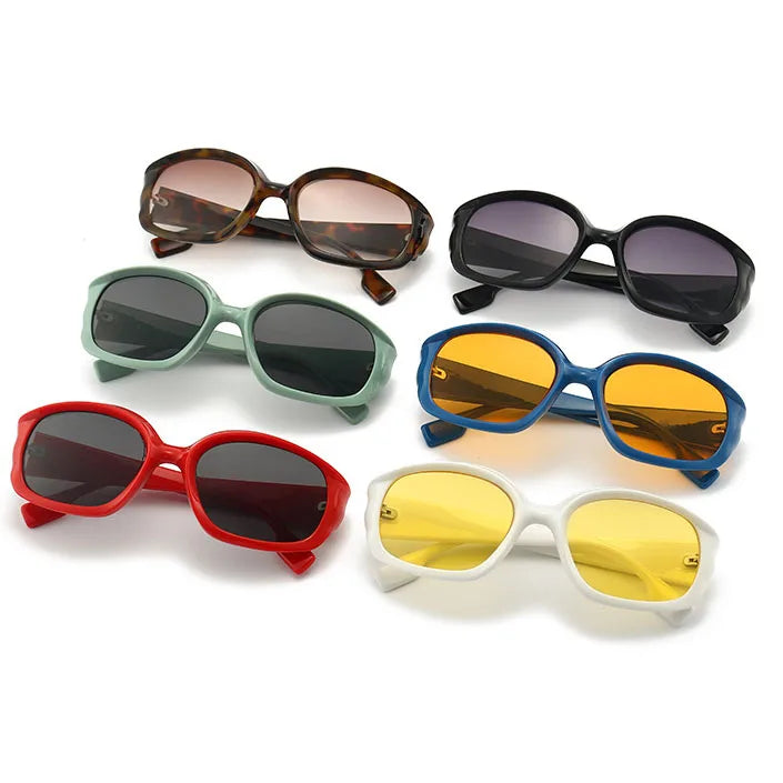 2026 Spring Summer New Trend Popular in Stock Best Choice Modern Retro Geometric Women Ladies Fashion Sunglasses