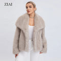 Wholesale Fashion Women Fur Coat Winter Women Custom Faux Fur Jacket Warm Faux Fur Coat for Women