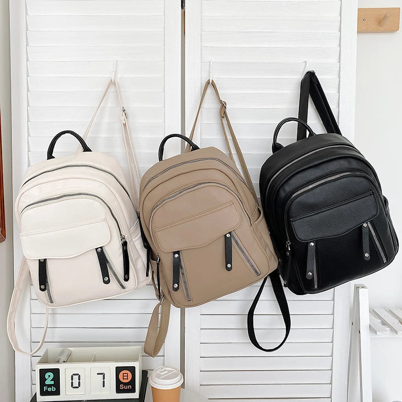Unisex Casual Backpack Geometric Pattern Waterproof PC Material Anti-Theft Solar Panel Cover Hot Summer Sale External Frame 24L