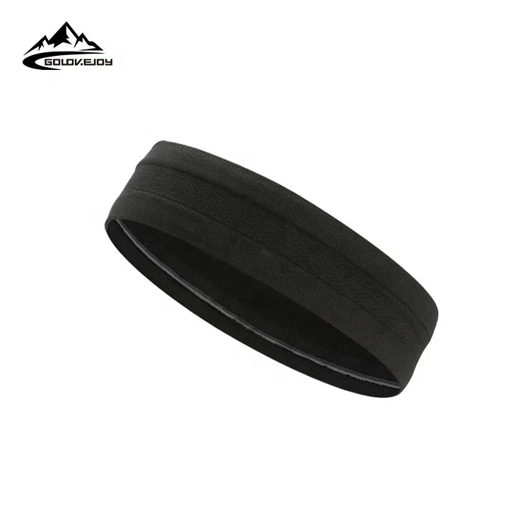 GOLOVEJOY XTJ03 2021 Custom New Fashion Headbands Solid Stretching Elastic Sports Yoga Hair Band 2021 Headbands for Women Men