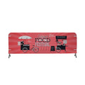 Double Sided Custom Printed Mesh Polyester CMYK Full Color Digital Printing MUTOH 1440dpi Portable Waterproof Retractable