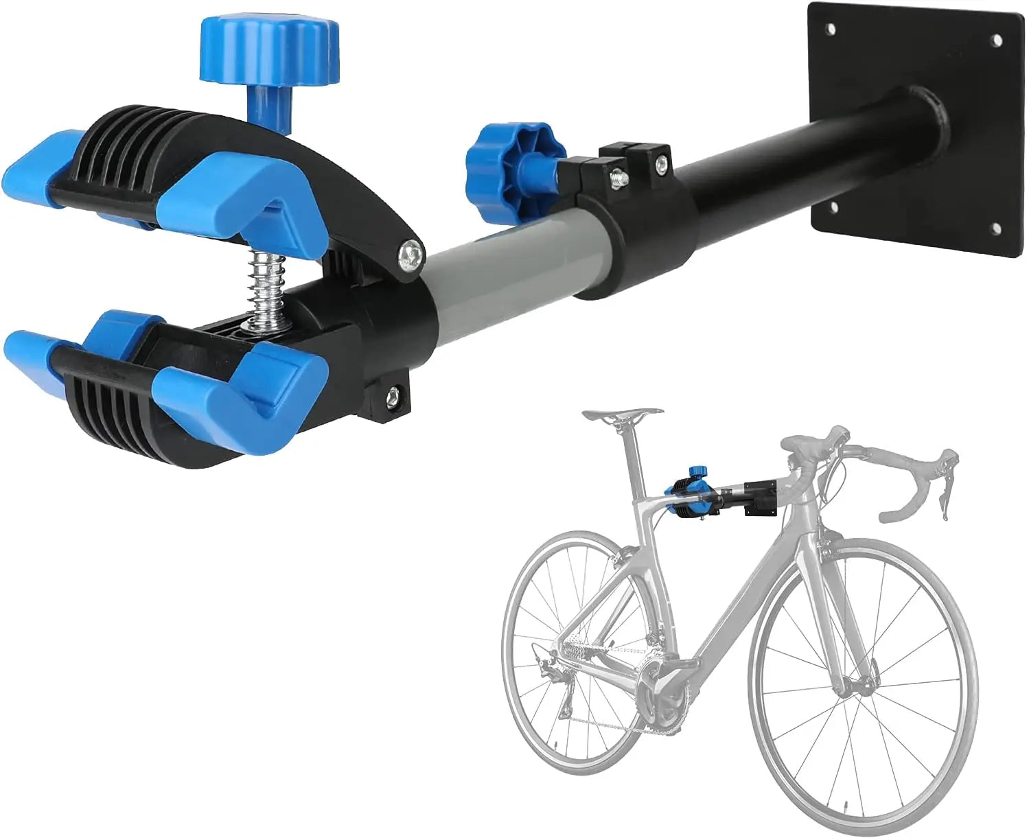Wall Mount Steel Bicycle Repair Stand Bike Storage Rack for Road Bike