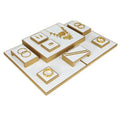 Wholesale Custom Microfiber Jewelry Tray High-end Jewelry Display Cabinet Props