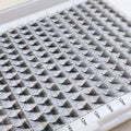 High Quality Matte Black Eyelash Extensions 3D-12D Premade Fans Fluffy Russian Volume Lashes 10D 4D 14D 16D 20D Lash Stem Point