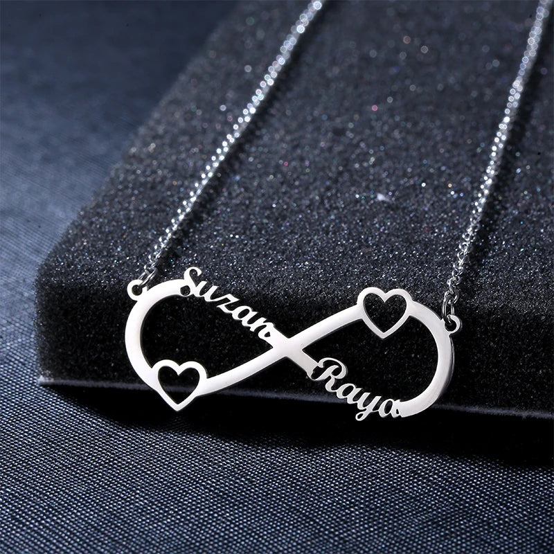 Special Name Necklace Personalized  Custom Gift Plated Nameplate Customized Jewelry for Women