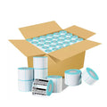 Wholesale Self Printing Adhesive 4x6 Direct Thermal Paper Blank White Shipping Thermal Labels Roll Factory Direct Sale