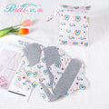 4pcs Fast Dry Washable Cloth Menstrual Pads with Graphene Reusable Panty Liners Sanitary Napkin