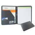 Modermqiu Custom Logo Multi-Functional A4 Leather File Folder Business Portfolio Briefcase for Filing Documents