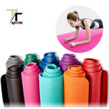 TTSPORTS Cheap Custom Logo 10mm Black Thick Non Slip Premium Exercise Fitness Yoga Mat Exercise Fitness NBR Yoga Mat