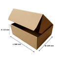 Corrugated Cardboard Shoe Boxes Durable Paper Boxes for Storage and Display