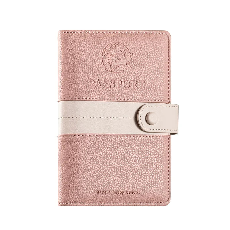 Comprehensive Harder Cover Travel Passport PU Passport Holder Wallet case Cover Passport  Holder SIM Card Bag