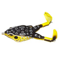 Newbility 9cm 13.5g Duple Hook Rotating Legs Soft Plastic Frog Lure Artificial Bass Pike Crappie Fishing Baits