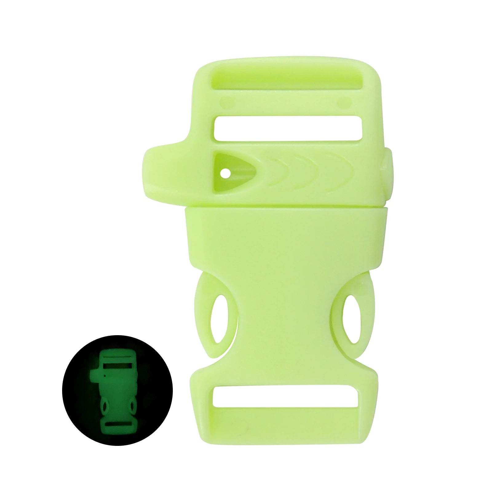 Wholesale Efivs Plastic Glowing-in-the-Dark Whistle Buckle 5/8'' Lightweight Climbing Tour Backpack Portable Casual
