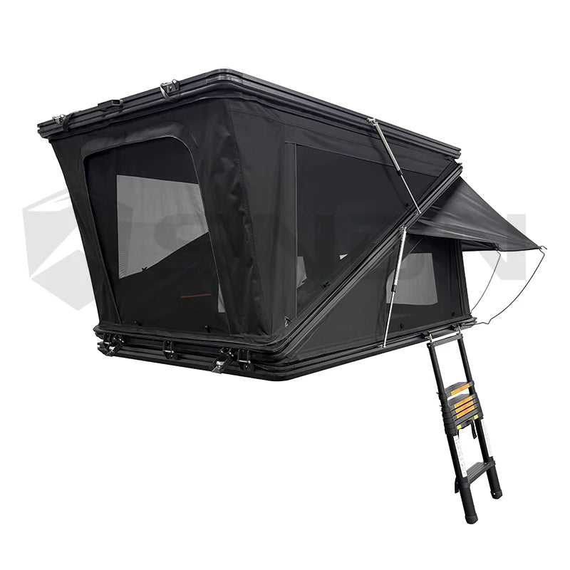 SNDN 4X4 Factory Z Tent Hard Shell Camper Trailer Truck SUV Rooftop Tent 4X4 Camping Waterproof CarTop Auto Roof Tent