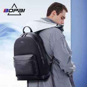 Bopai New Designer Men Waterproof Lightweight Commute Business Laptop Rucksack Casual Backpack
