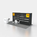New Style Trade Show Display Standard Custom Made Saloon Booth Standard Exhibition Booth Modular Exhibition Booth Modern Display