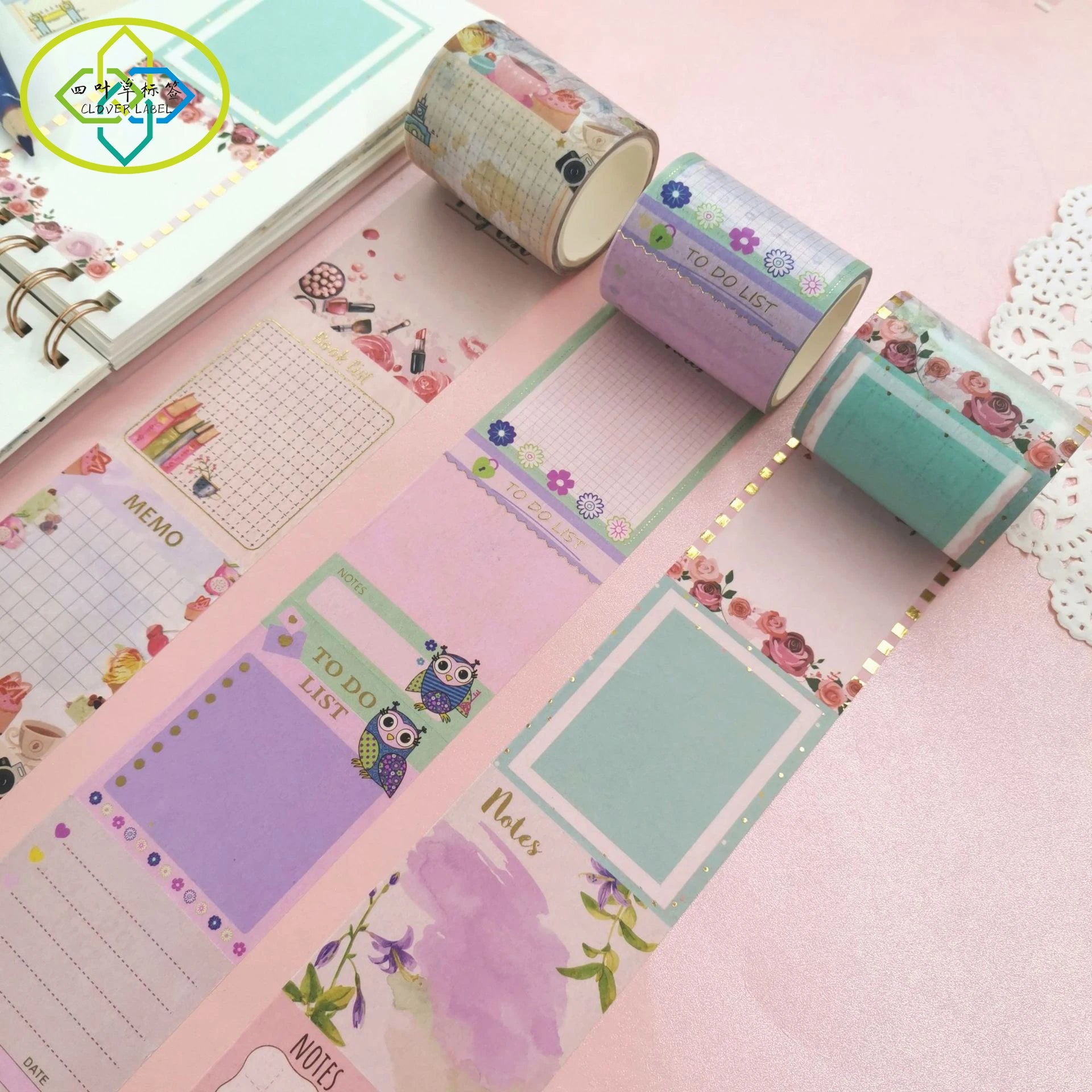 Water Activated Acrylic Single Sided Waterproof for Adhesive Paper Masking Tapes