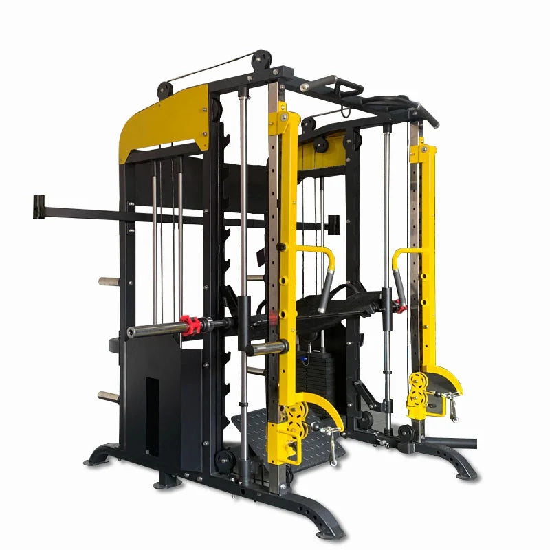Commercial Use of Gym Equipment Fitness Equipment Smith Machine Bodybuilding of Gym Machines with 2x80kg Weight Stacks