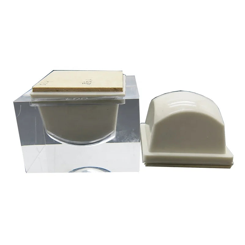 China Pad Printer Consumables Manufacturer Transparent Acrylic Pad Mold Silicone Rubber Pad