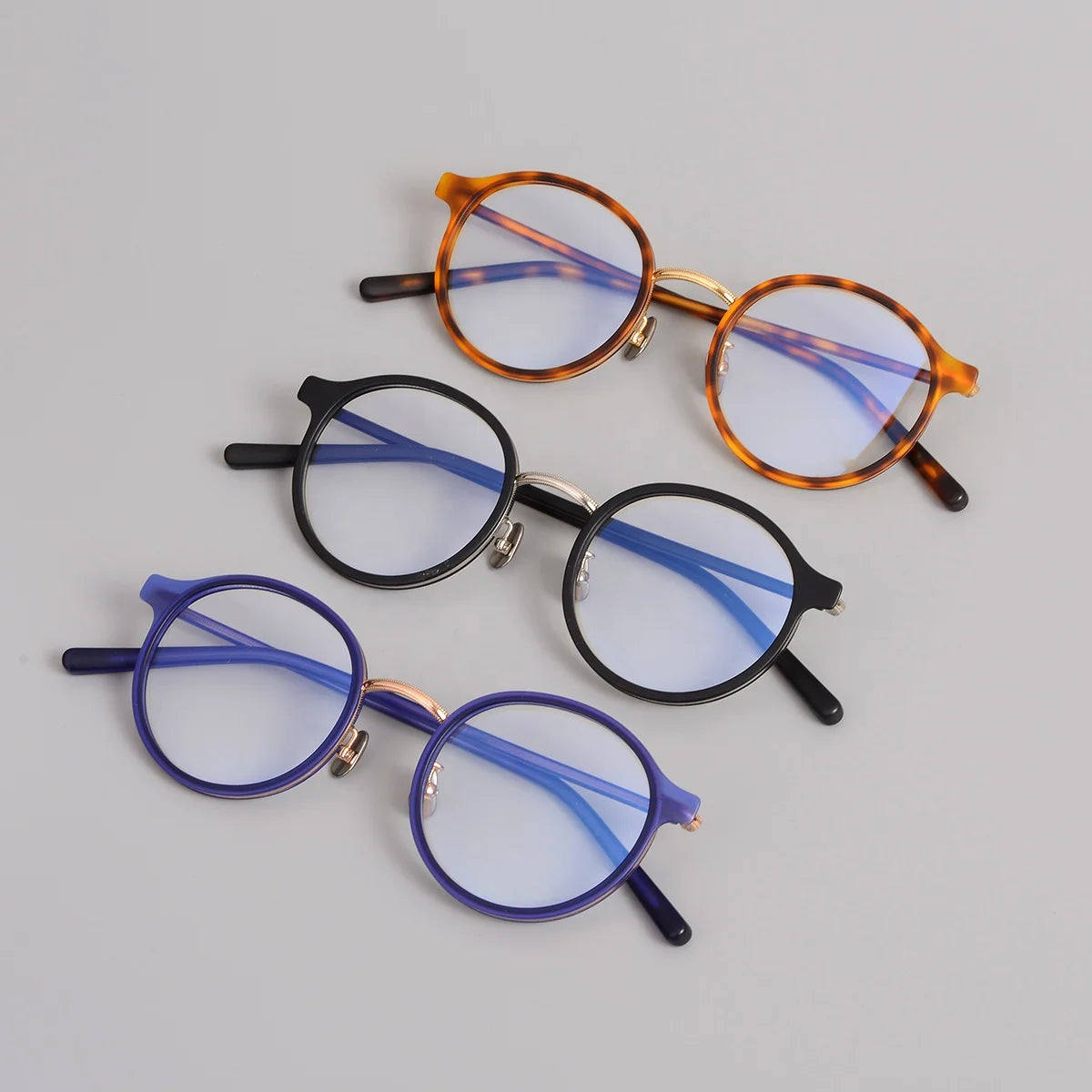 Factory Stock Titanium Glasses Frame High Quality Fashion Unisex Off-the-Shelf Reading Glasses