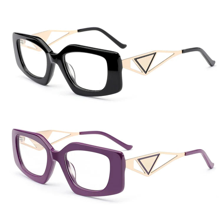 YD1184 Acetate Frame Custom Men Women OEM&ODM Vintage Acetate Fashion Shades Ladies Optical Glasses Unisex 2025