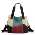 2023 Customized Luxury Canvas Tote Handbag for Women Large Trending Durable Portable Eco-Friendly with Custom Logo