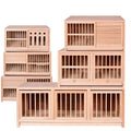Tailai Environmentally Friendly Solid Wood Pigeon Cage Breeding Cage: Available in Various Sizes for Optimal Pigeon Rearing