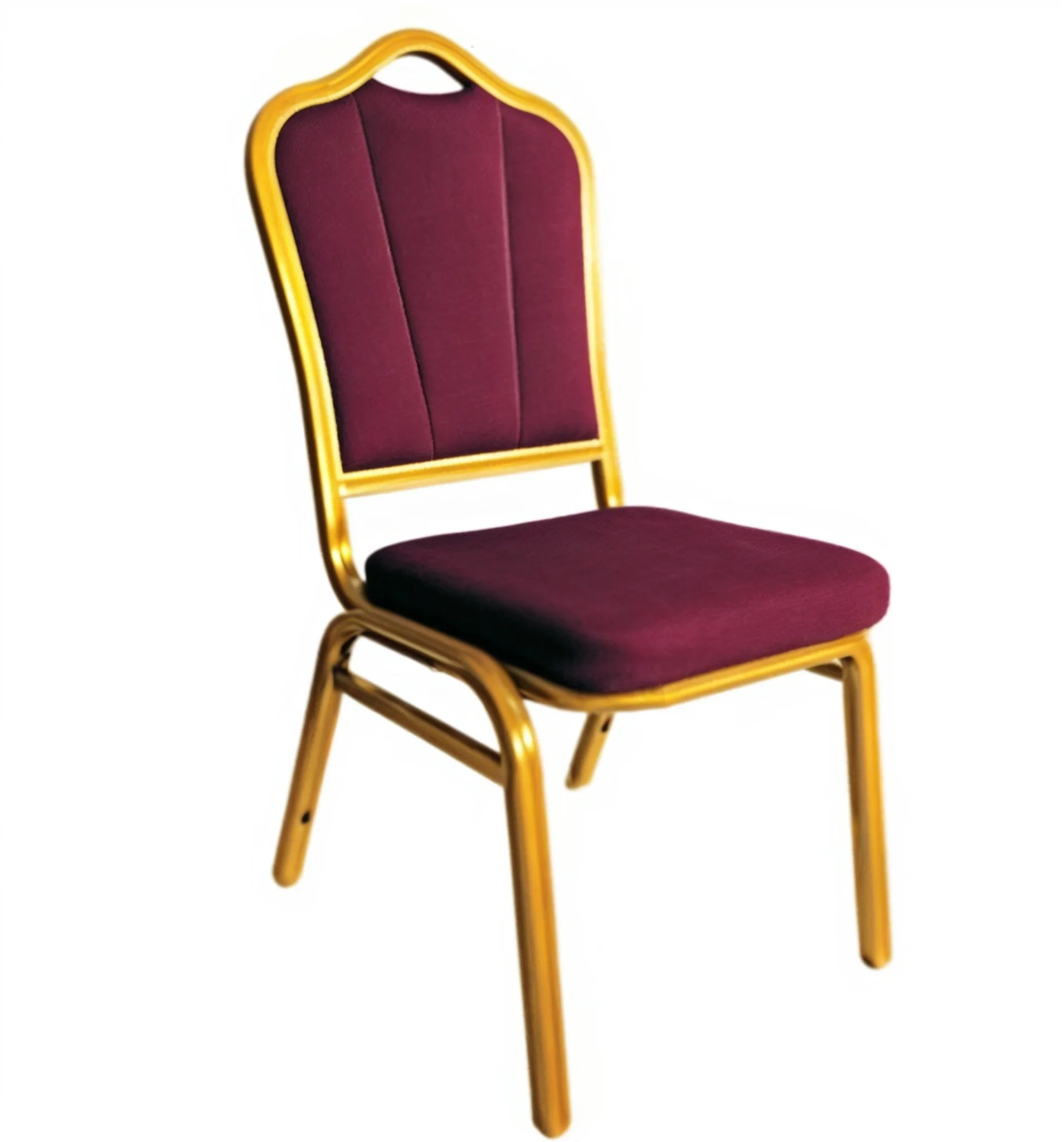 Wholesale Stackable Steel Dining Banquet Chair for Sale Stacking Hotel Iron Banquet Hall Chair Durable  Wedding Banquet Chair