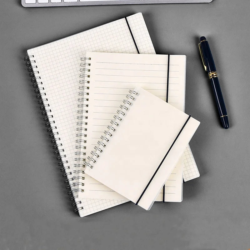 2021 New and Simple Transparent Notebook Cover Notebooks for Students