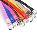 Men/Women's Braided Stretch Waist Belts Elastic Fabric Woven Elastic Canvas for Comfort Fit