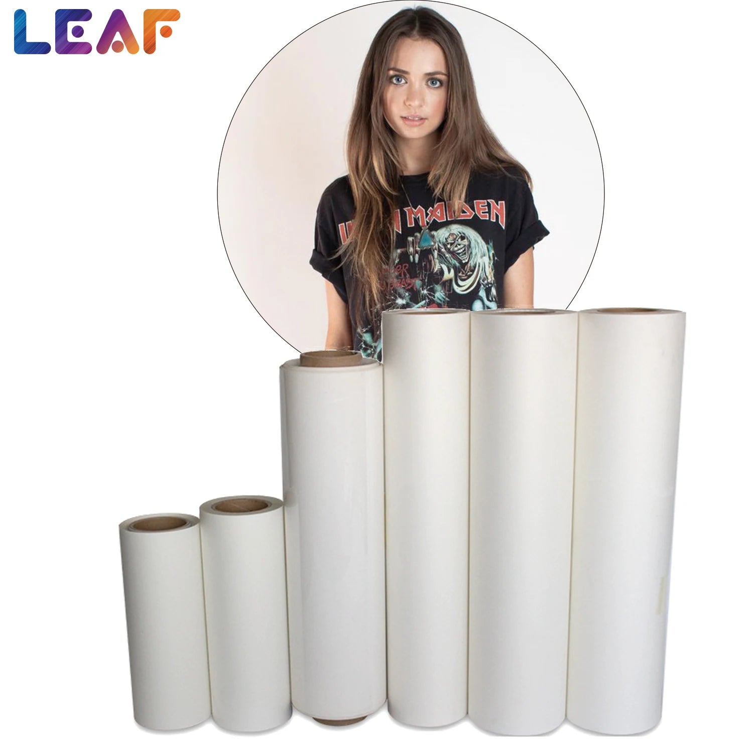 LEAF 500ml/1000ml DTF Ink DTF Digital Printing Cmykw 5-colours Screen Textile Printing DTF for Printer Ink