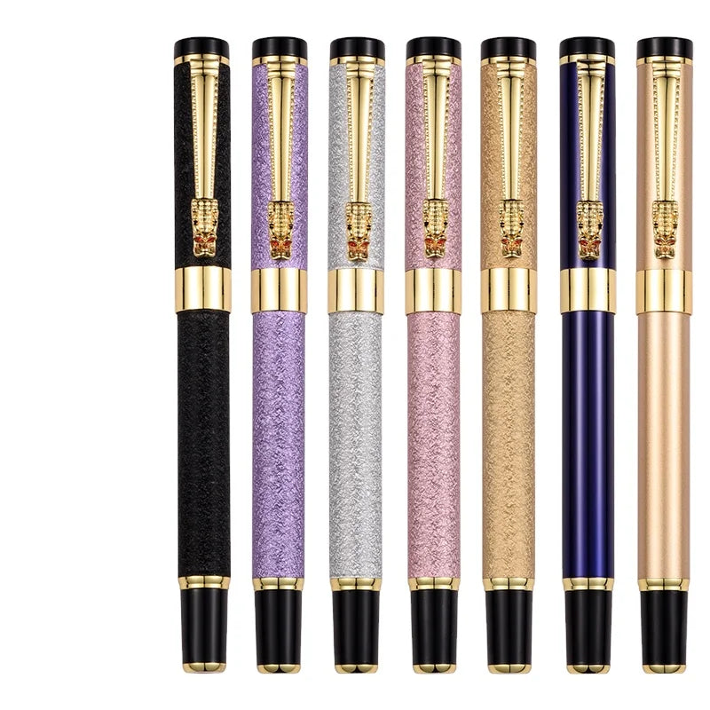 Hot Sale Business Gift Metal Pen Dragon Clip Promotion Luxury Fountain Pen With Customized Logo