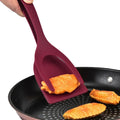 Food Grade Silicone Spatula2-in-1 Shovel Home Multi-functional Kitchen Steak Fried Fish Shovel Clip
