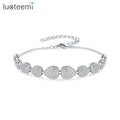 LUOTEEMI Designer Accessory Woman Jewelry Summer Trend Chain Fashion Charm Gold Hand Sliding Bracelet