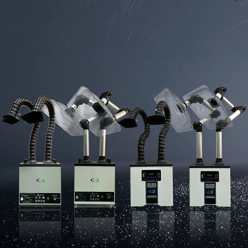 Hot Sales DZF Series Flexible Arm Welding Fume Extractor Portable or air Purifier Smoke Absorber Laser Fume Extractor