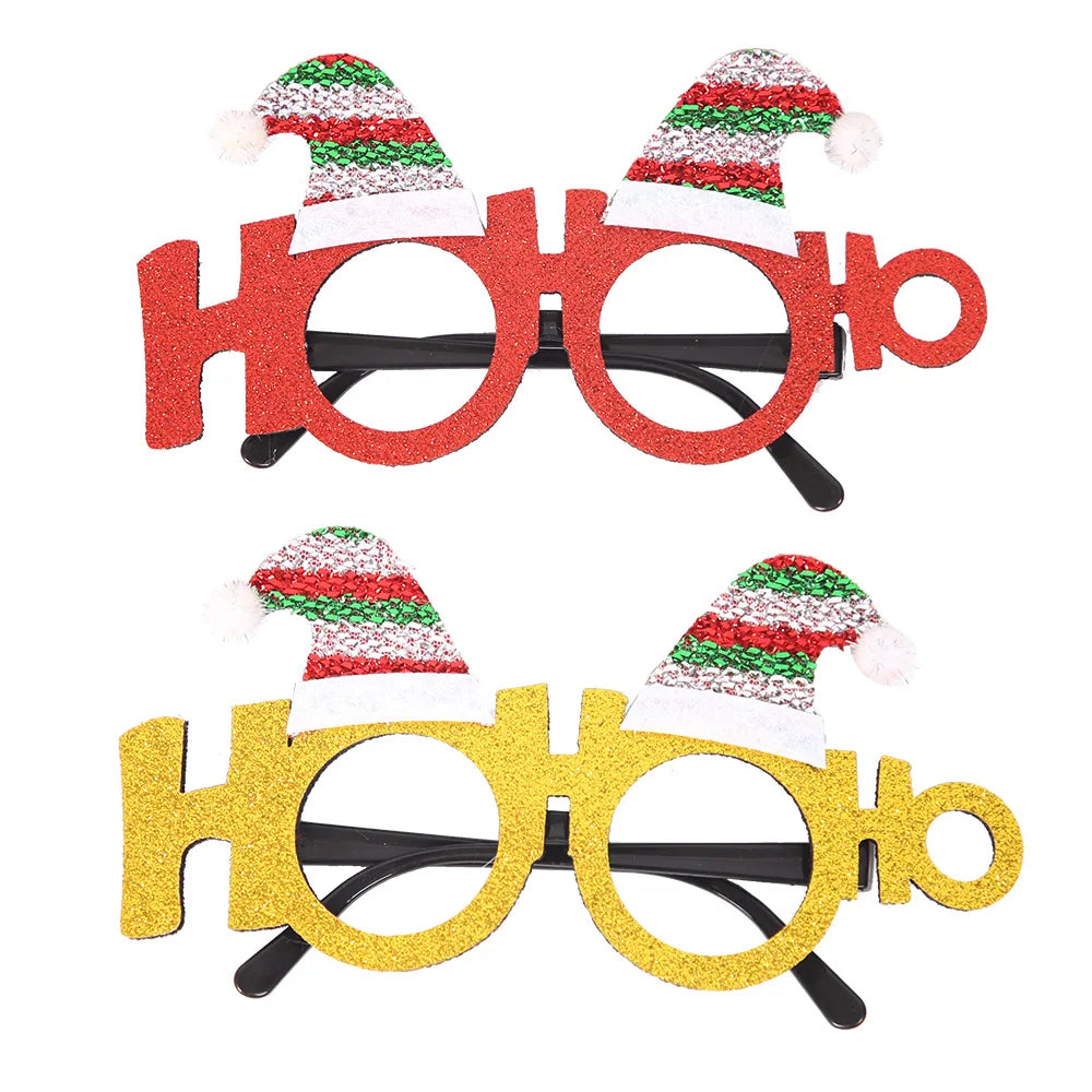 New Christmas Decorations Adults Children Girls Christmas Gifts Wholesale Holiday Supplies Party Eyeglass Frames