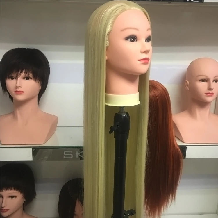 Hot Sale Female Mannequin Manikin Training Head Used for Braided Hair Cutting and Curling Practice Training