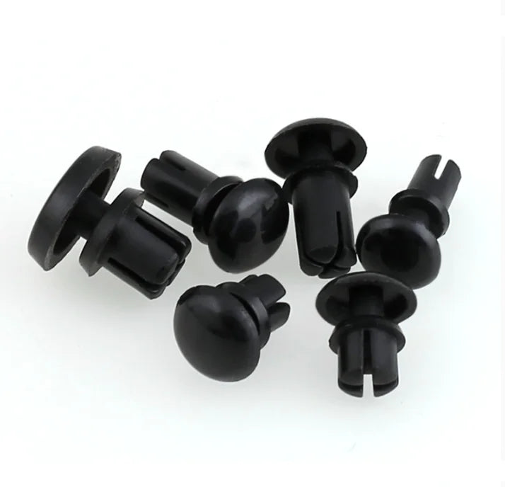 R3045 R Type Nylon Snap Rivets White Plastic Fastener R 3045 for PCB PC Plastic Rivet Plastic Push Rivets PA66 Push Snap Rivet