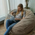 Amity Home Modern Design Lazy Bean Bag Sofa for Living Room Decoration and Furniture Couch