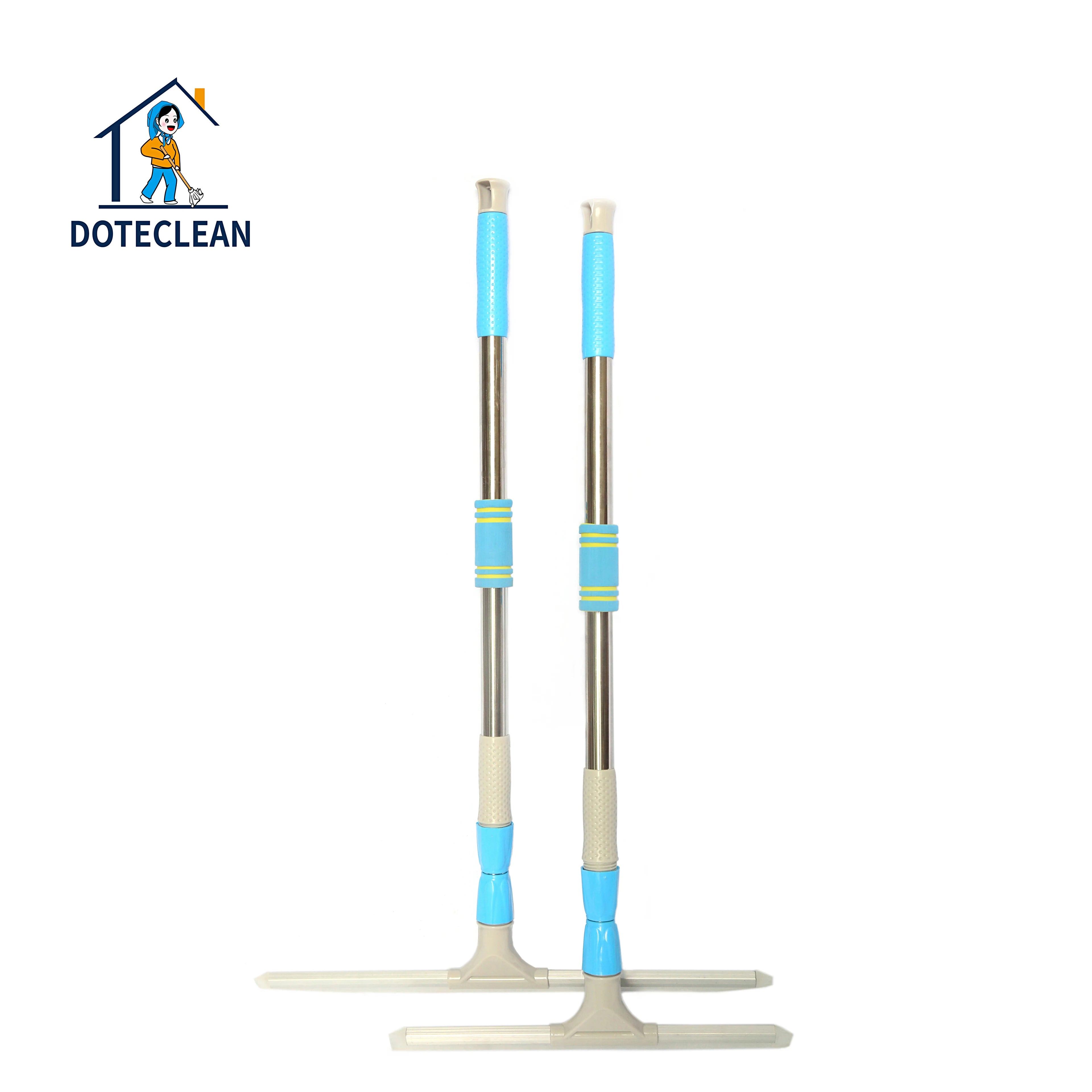 Good Quality Telescopic Window Glass Mirror Car Cleaning Stainless Steel Handle Rubber Squeegee Wiper-L 50cm