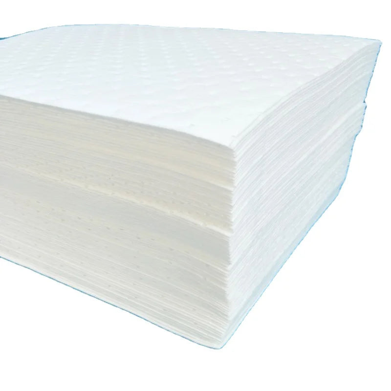 Oilspillpro OOA-M0400 Super Absorbing Dock Meltblown Oil Spill Clean Boat Mat Industrial Absorbent Pads Environmental Product