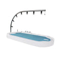 High Quality Acrylic Massage Hydrotherapy Bed Stainless Steel Water Flow Jet  Acrylic Vicky Shower Bed for Massage Spa Center