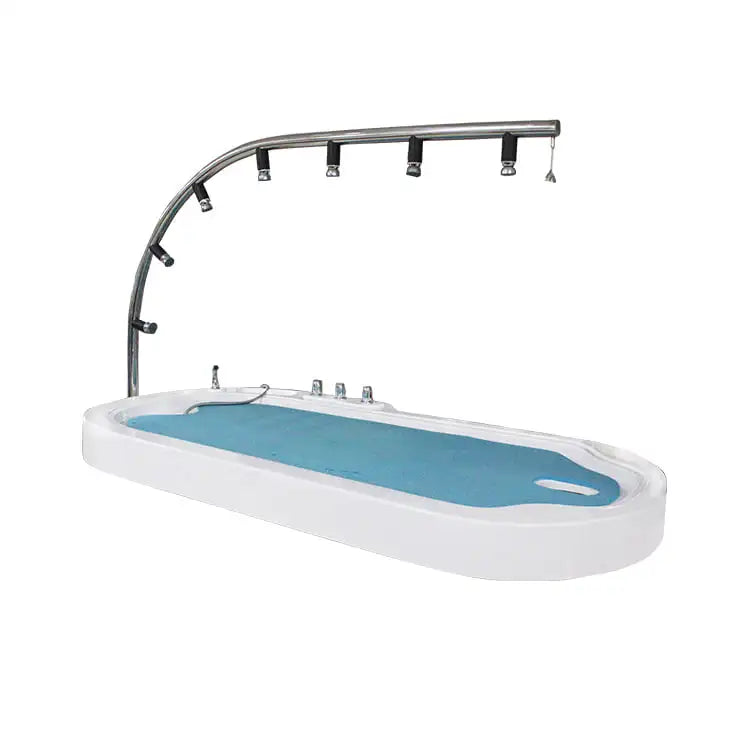High Quality Acrylic Massage Hydrotherapy Bed Stainless Steel Water Flow Jet  Acrylic Vicky Shower Bed for Massage Spa Center