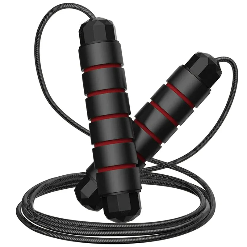 Rapid Speed Jump Rope Steel Wire Skipping Rope Exercise Adjustable Jumping Rope Fitness Workout Training Home Sport Equipment