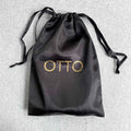 Wholesale Custom Logo Satin Gym Drawstring Backpack Bags for Shopping Sports Shoes or Silk Wigs