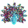 Christmas Decoration Acrylic Peacock Ornament