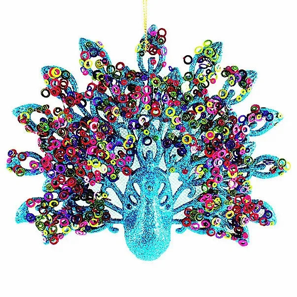 Christmas Decoration Acrylic Peacock Ornament